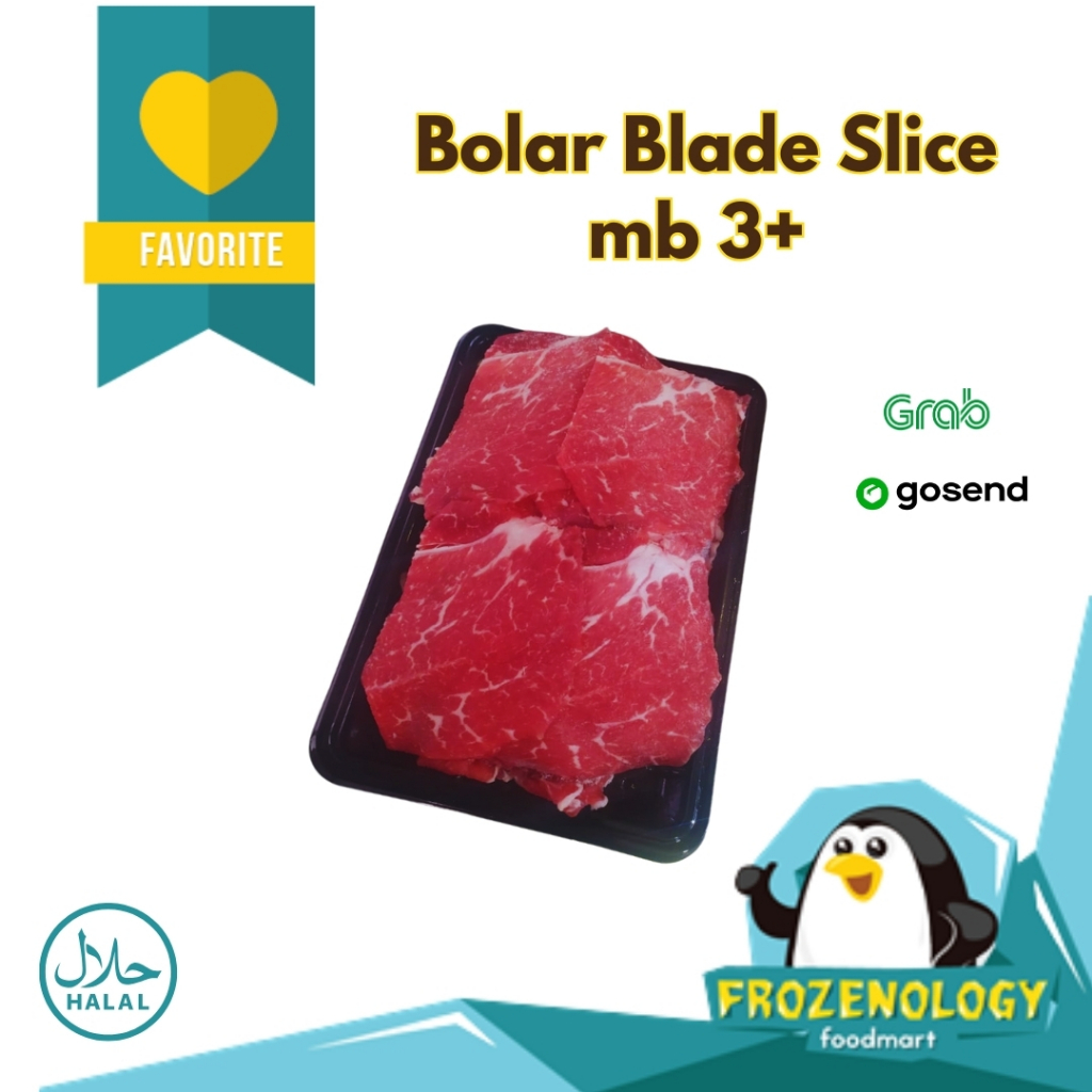 

Bolar Blade AUS Wagyu Slice MB 3+ (500gr)