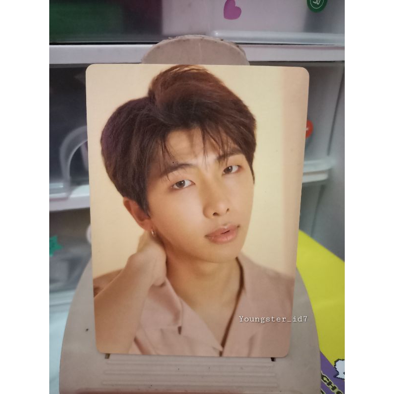 Official BTS Mini Photocard RM Namjoon Love Yourself Tour Merchandise MPC MD