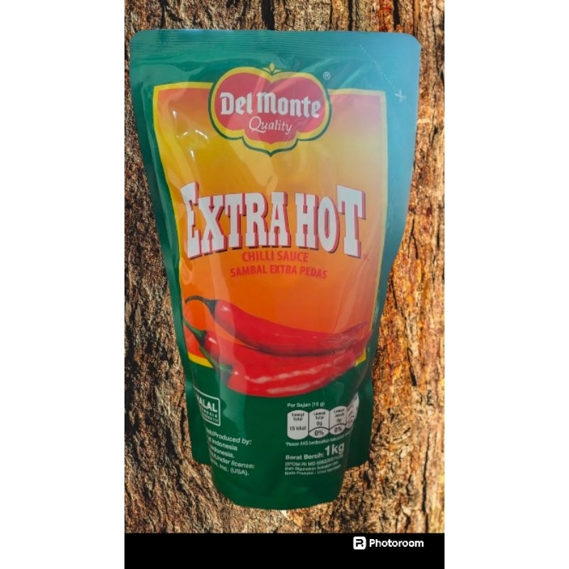 

Saus delmonte extra hot 1 kg