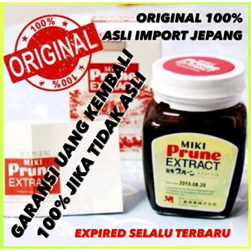 MIKI PRUNE EXTRACT 100% ORIGINAL IMPORT JEPANG