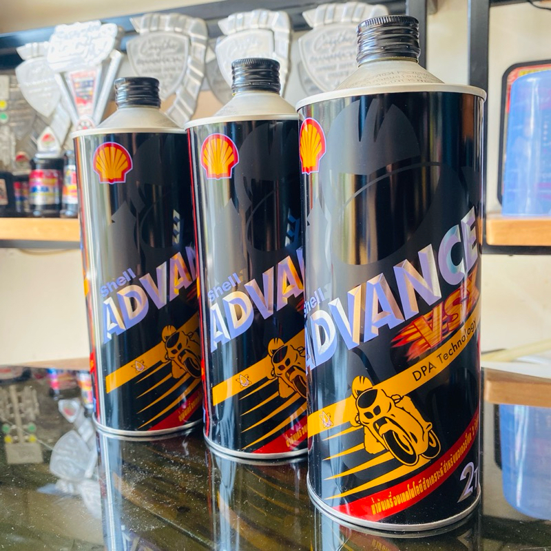 OLI SAMPING SHELL ADVANCE VSX 2TAK SHELL ASLI THAILAND