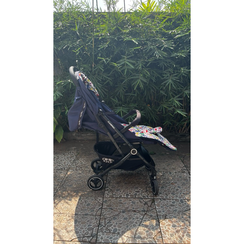 Stroller Cocolatte Cabrio X Keith Haring + Seat Liner Keith Haring (Preloved)