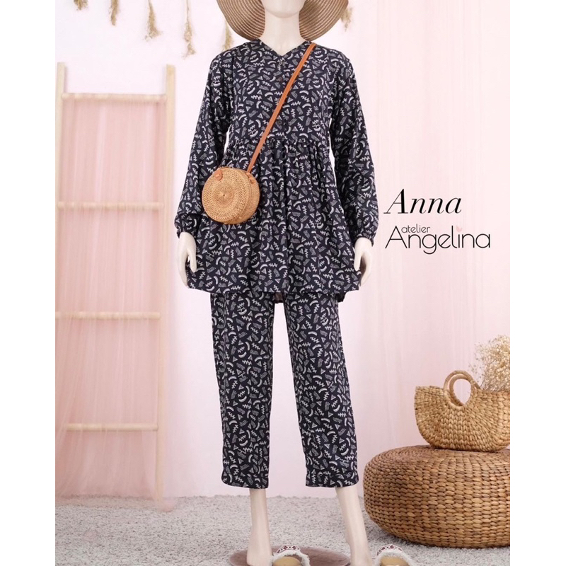 preloved PL AA atelier angelina bella dress sarah dress anna pajamas piyama gamis viscose rayon
