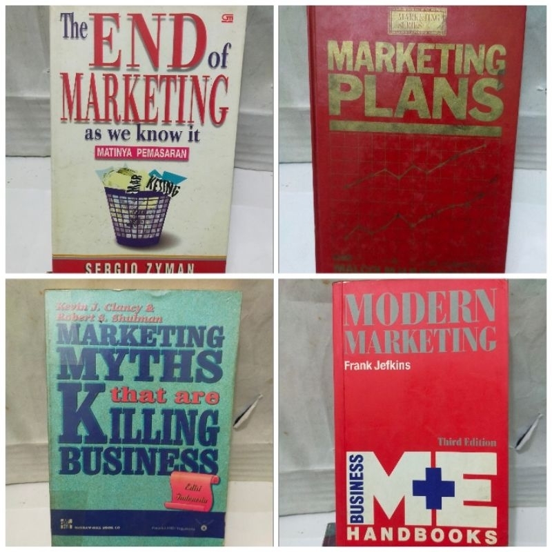 Original  Modern marketing / The and of marketing / Marketing plans / Marketing myths that are Kelli