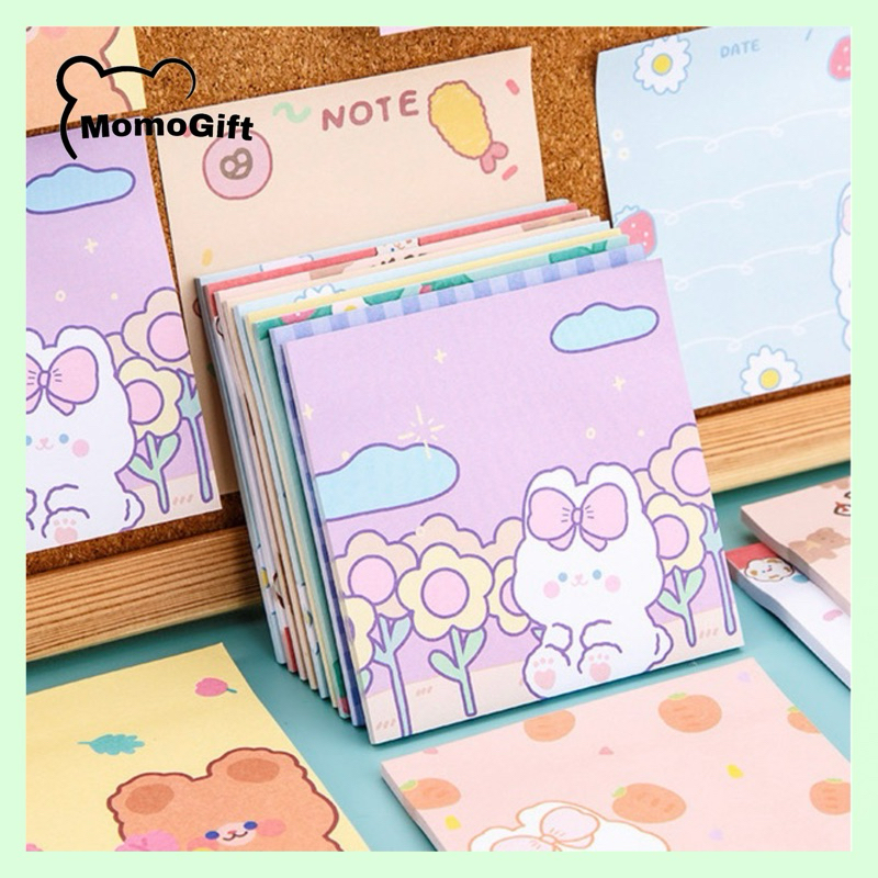 

Stickynote 3 in 1 Memopad Lucu Cartoon Memo Notes Lucu MP24