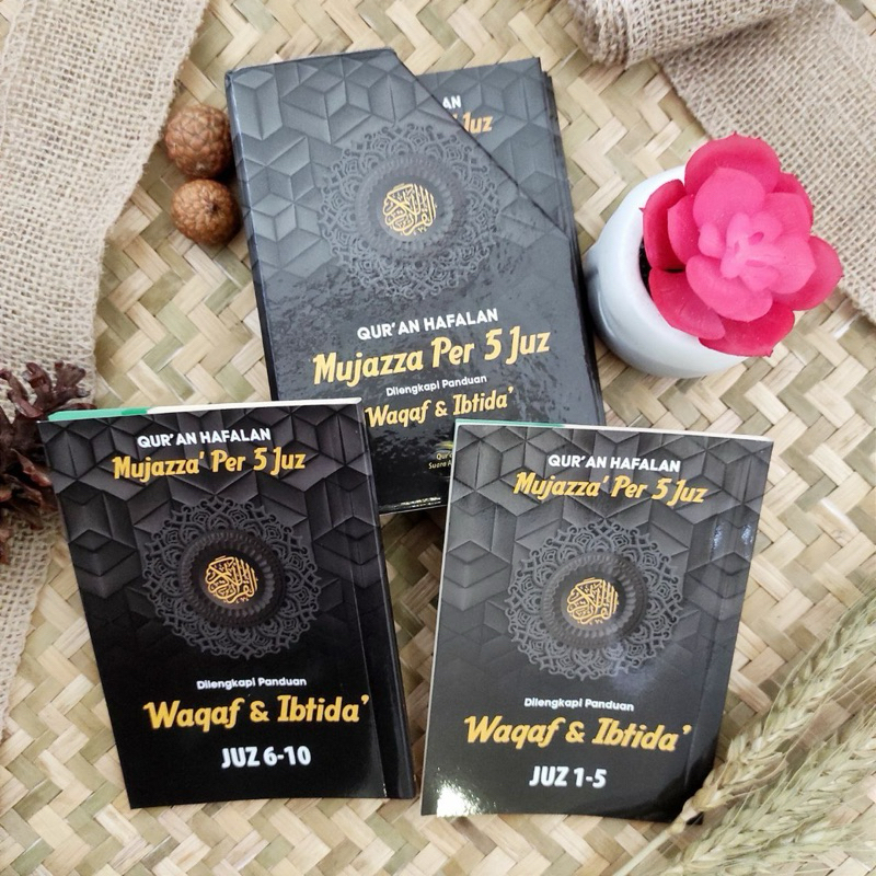 ALQUR’AN HAFALAN MUJAZZA PER 5 JUZ