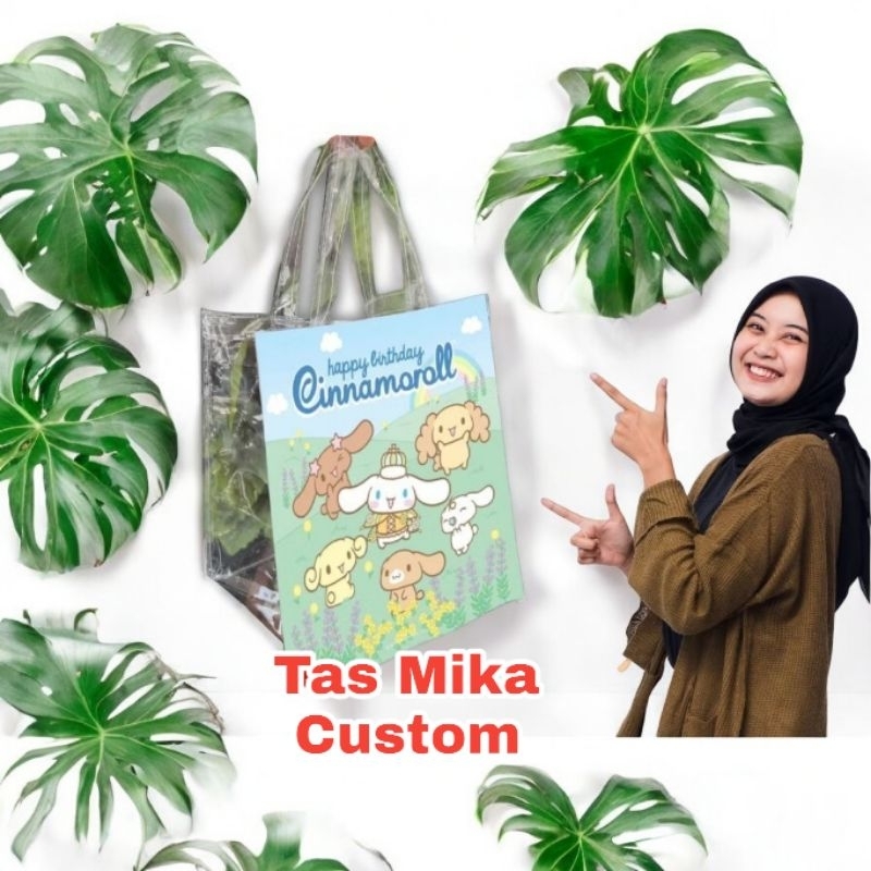 

Custom Tas Mika Kombinasi Banner Depan Gratis Desain Goodiebag Mika Custom Blacu Print