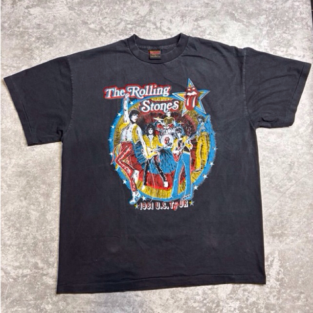 KAOS BAND FADED TAG BROCKUM THE ROLLING STONES