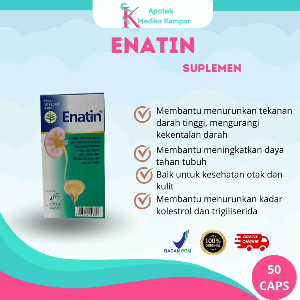 Enatin Kapsul (per Botol)