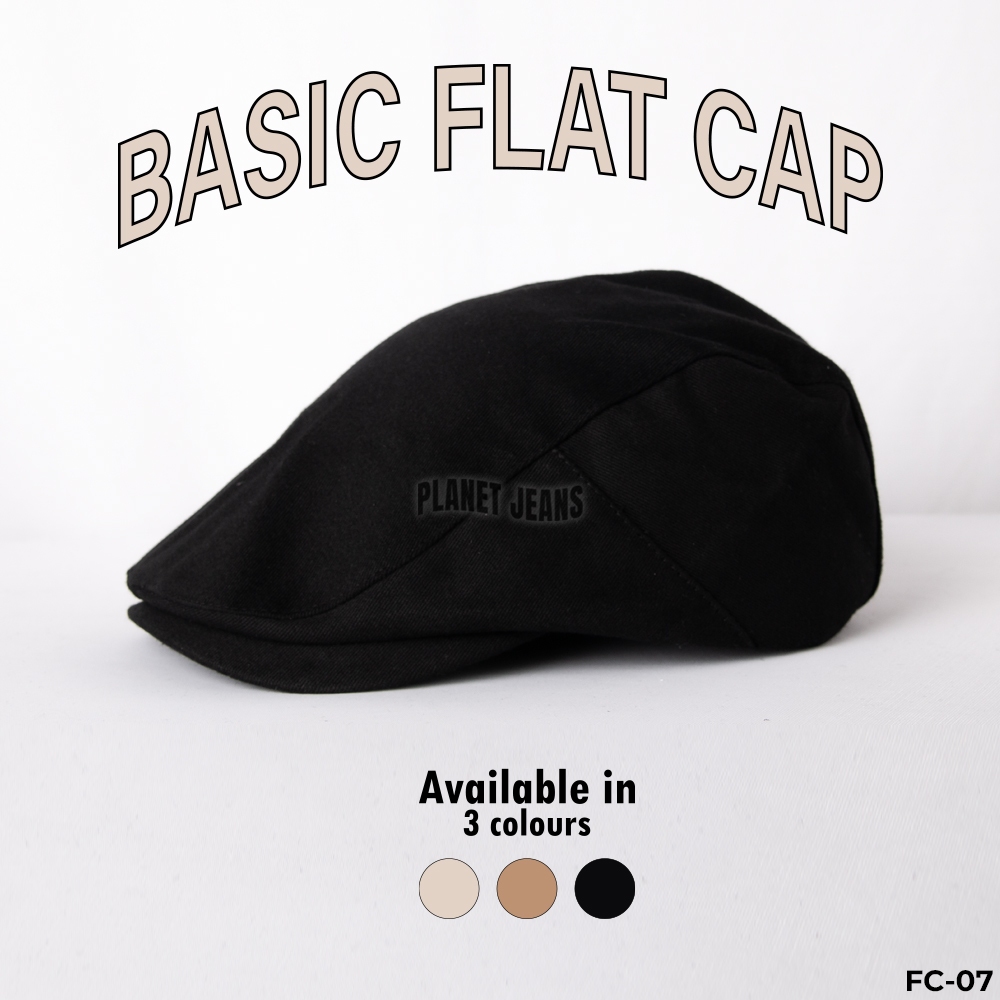 Topi Newsboy Twill Peaky Blinders , Sutradara Flatcap Basic - FC07 Planet Jeans