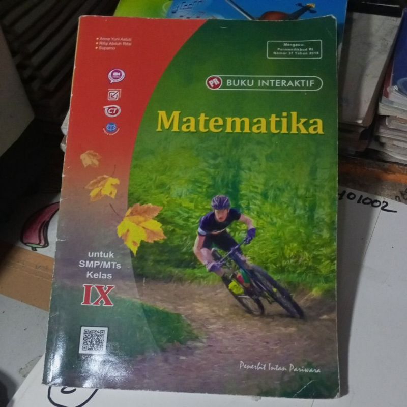 BUKU INTERAKTIF MATEMATIKA UNTUK SMP KELAS IX/9/3 REVISI K13 PENERBIT INTAN PRAWIRA
