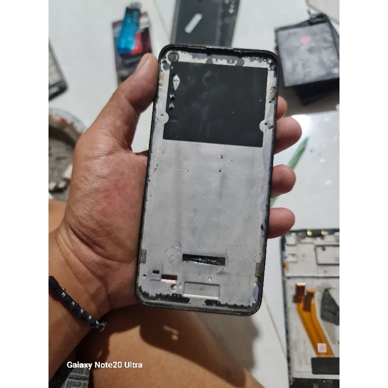 FRAME DUDUKAN LCD SAMSUNG A11 ORI COPOTAN