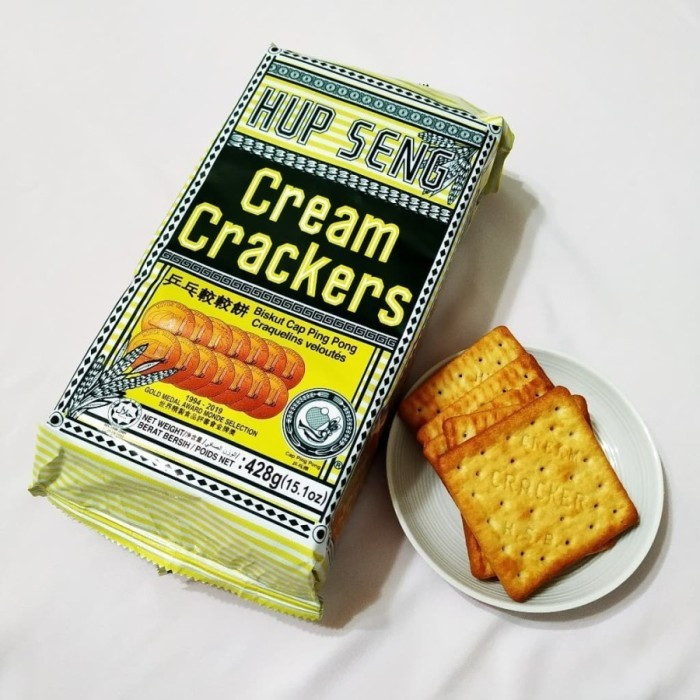 

HUP SENG CREAM & SUGAR CRACKERS PER DUS 428g