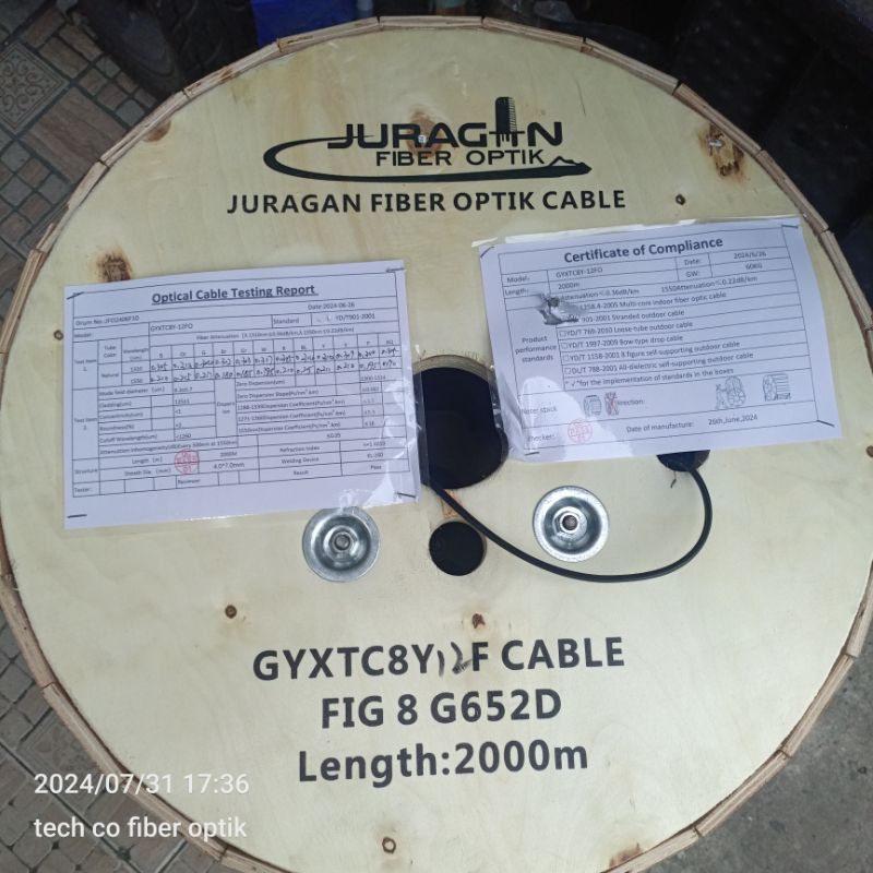 kabel 12 core fig 8/KU mini 12core fig8 2km