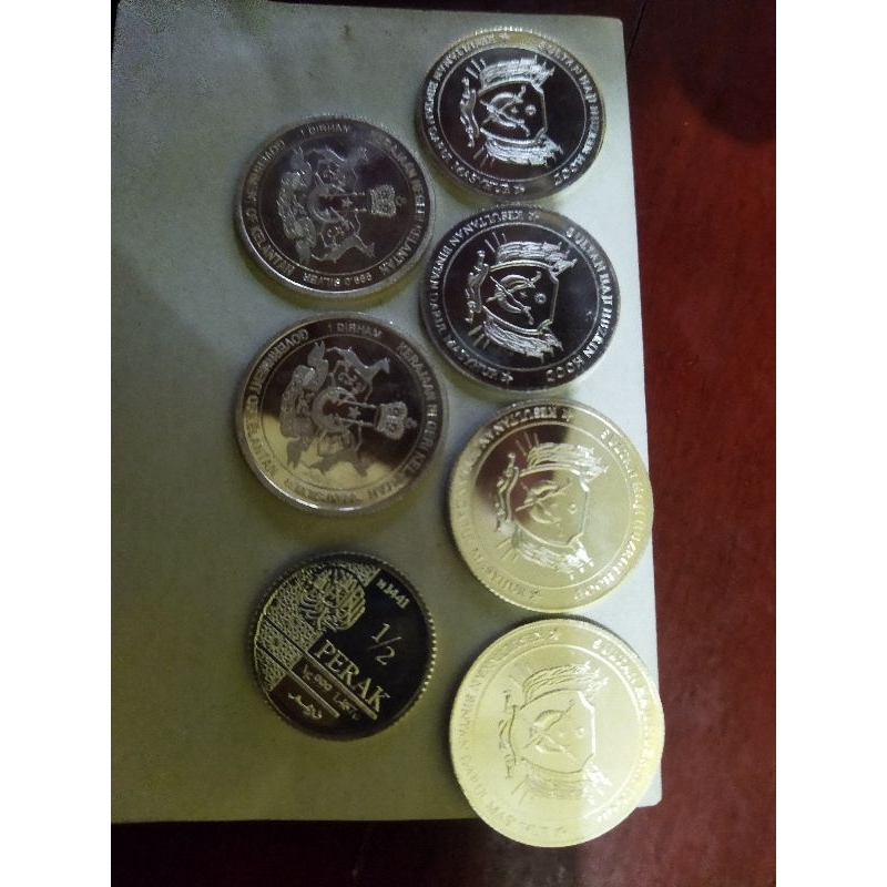 koin amirat/kesultanan untuk mahar/bermuamalah 1dirham sampai 5 dirham