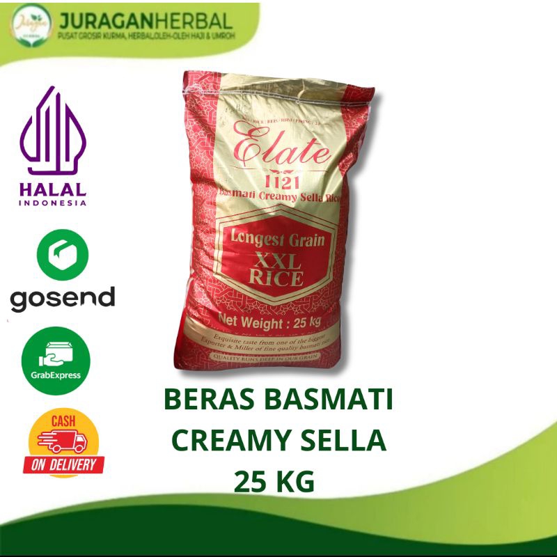 

Elate Basmati Creamy Sella Rice Premium 25kg