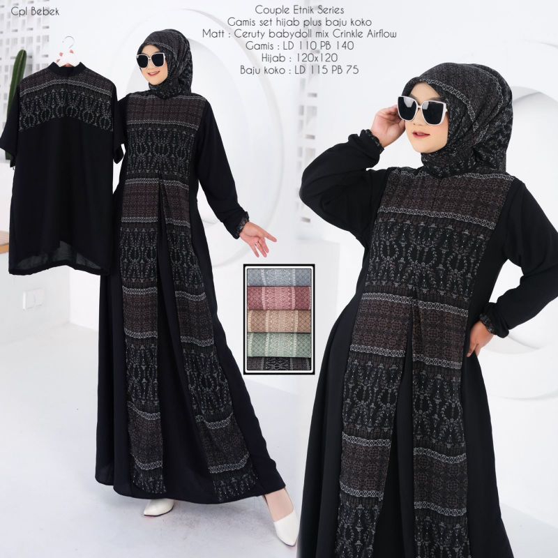 baju couple/couple premium/couple batik/pakaian muslimah/pakaian couple