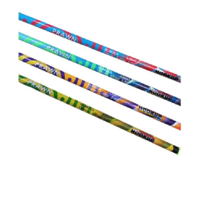 Joran Fiber Hookup Prawn 120/135/150cm -Bahan Fiber