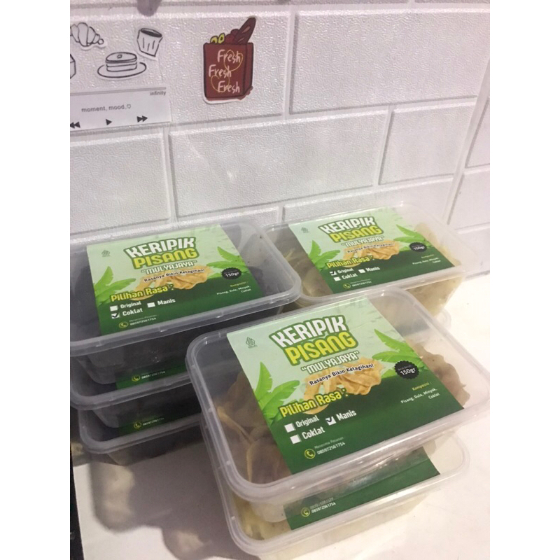 

KERIPIK PISANG 150gr