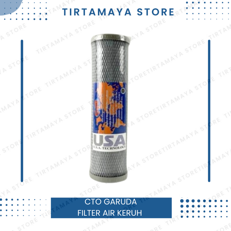 Filter Air CTO Penyaring Air Keruh Saringan Air Kualitas Baik