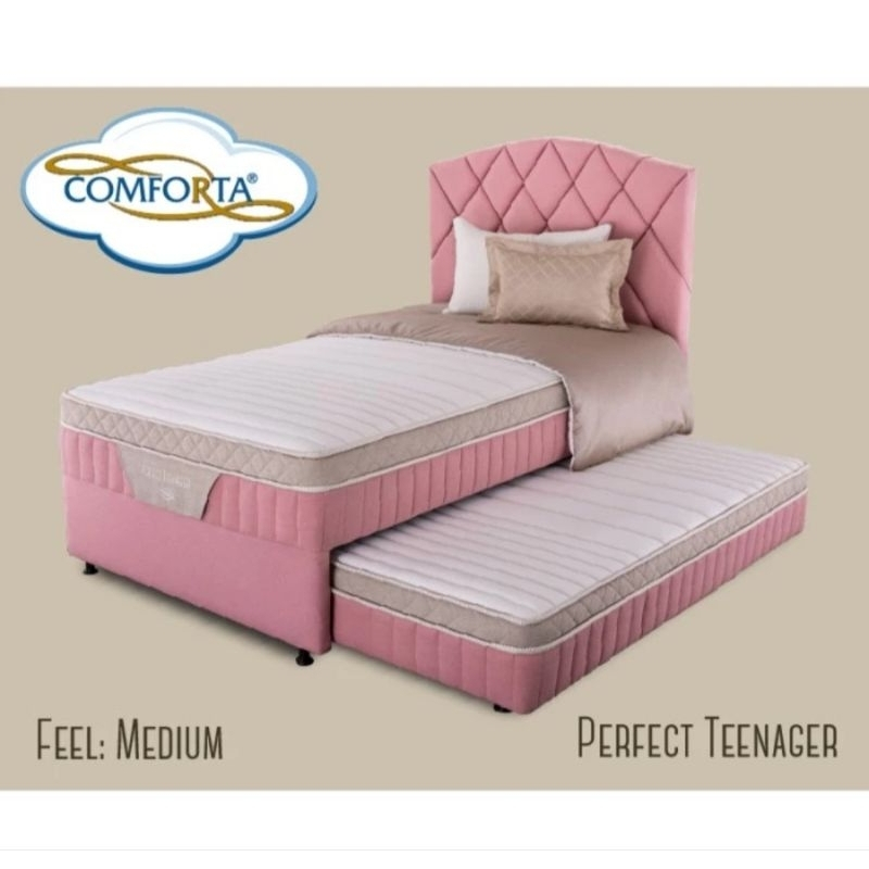 springbed 2in1 kasur sorong kasur tingkat COMFORTA PERFECT TEENAGER kasur latex
