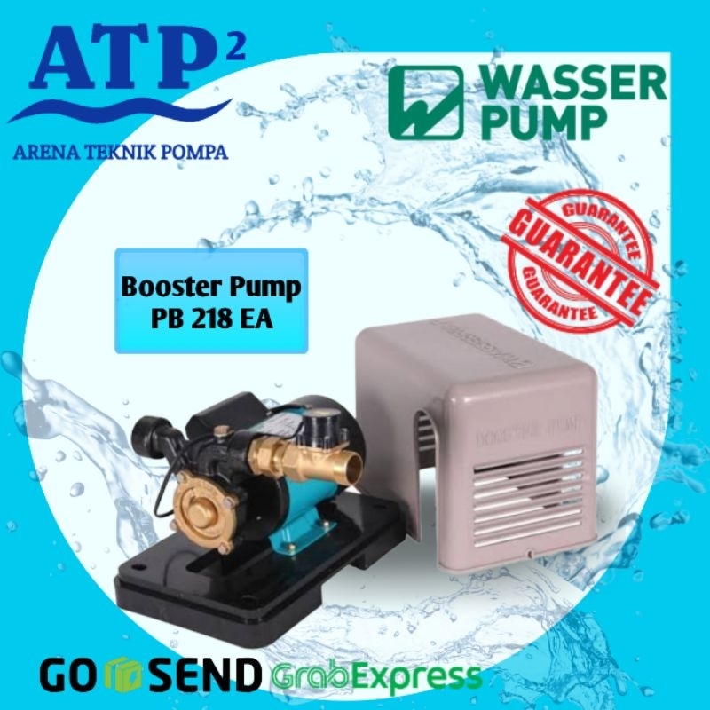 Wasser PB 218 EA Pompa Booster Pompa Pendorong Otomatis