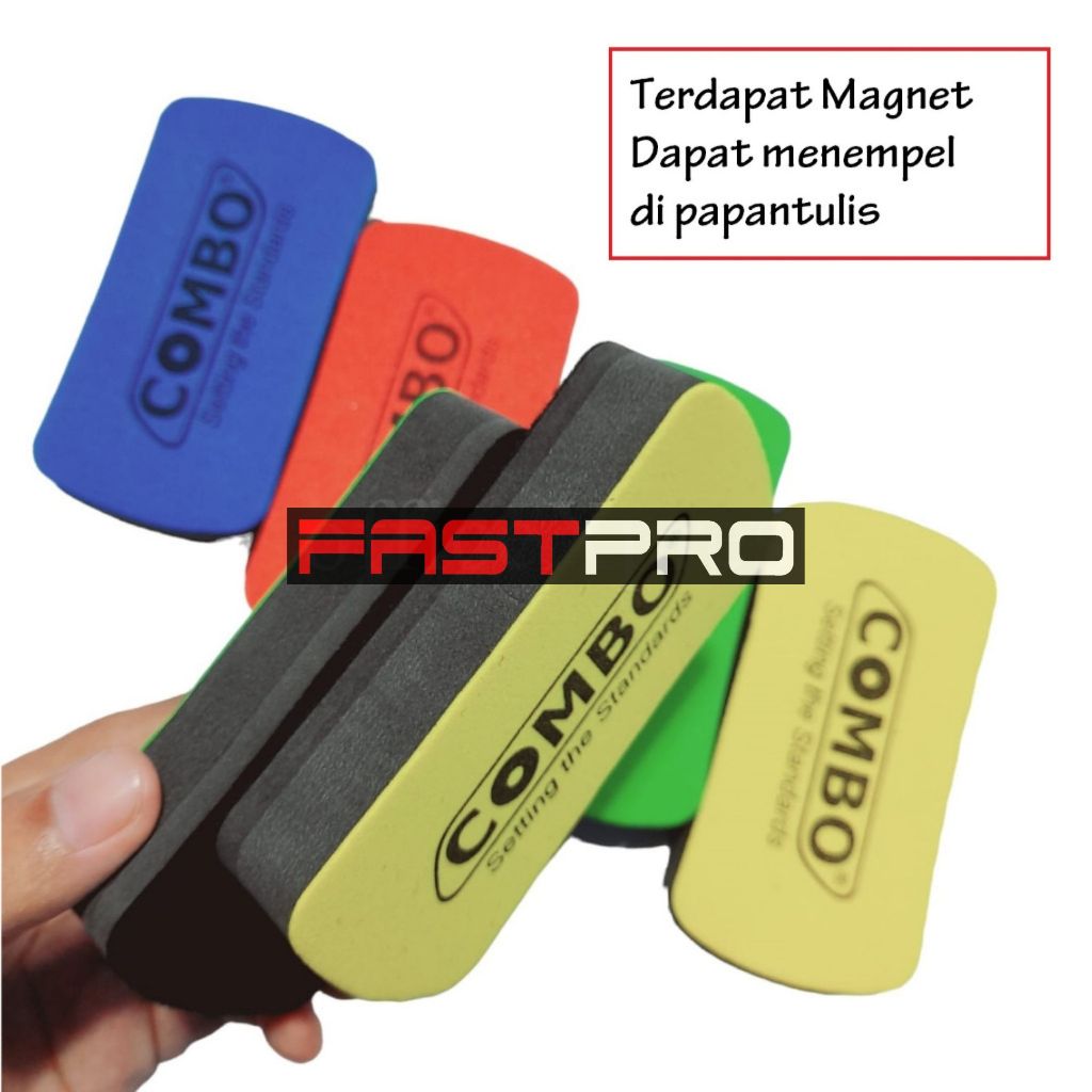 

Whiteboard MagneticDuster / Penghapus Papan Tulis / Eraser Duster SWD-70 Combo INV2