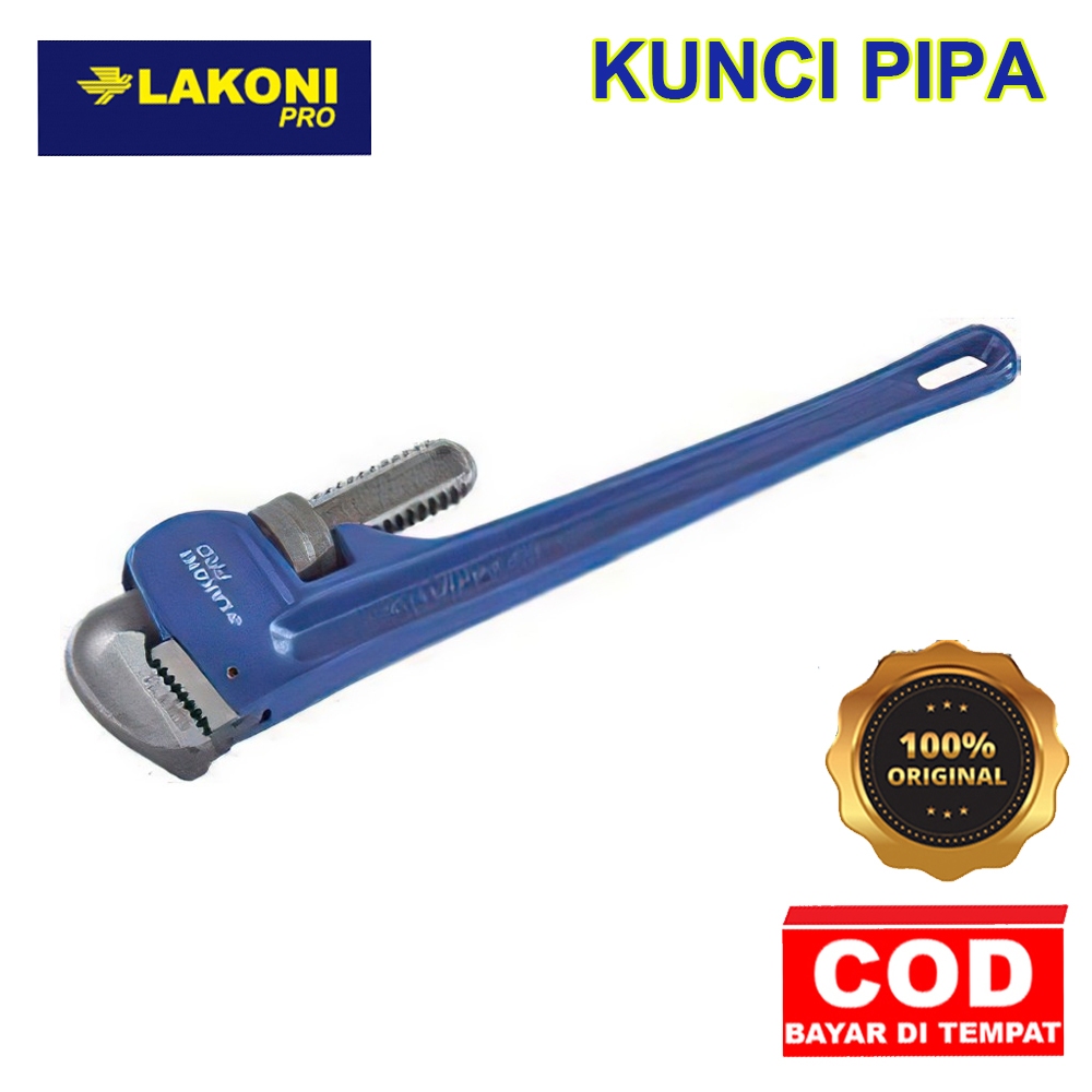 TERBARU LAKONI PRO KUNCI PIPA PIPE WRENCH ORIGINAL / KUNCI PIPA BESI