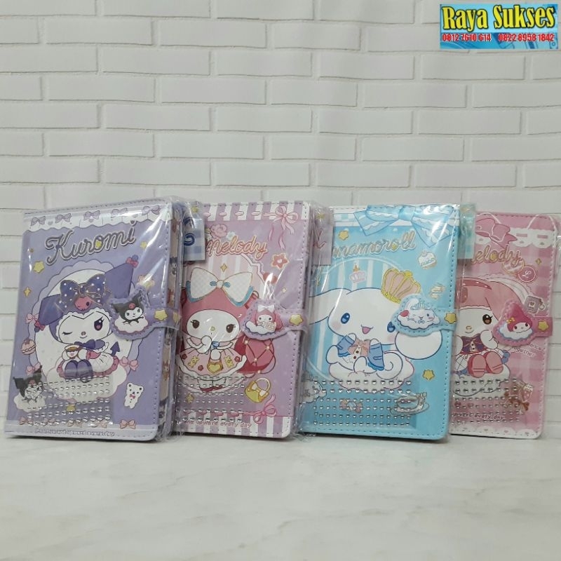 

Buku Notes Kuromi My Melody Cinnamoroll Mote/Notes Walito/Buku Notes