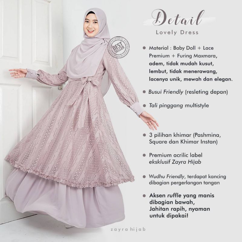 Lovely Dress by Zayra Hijab