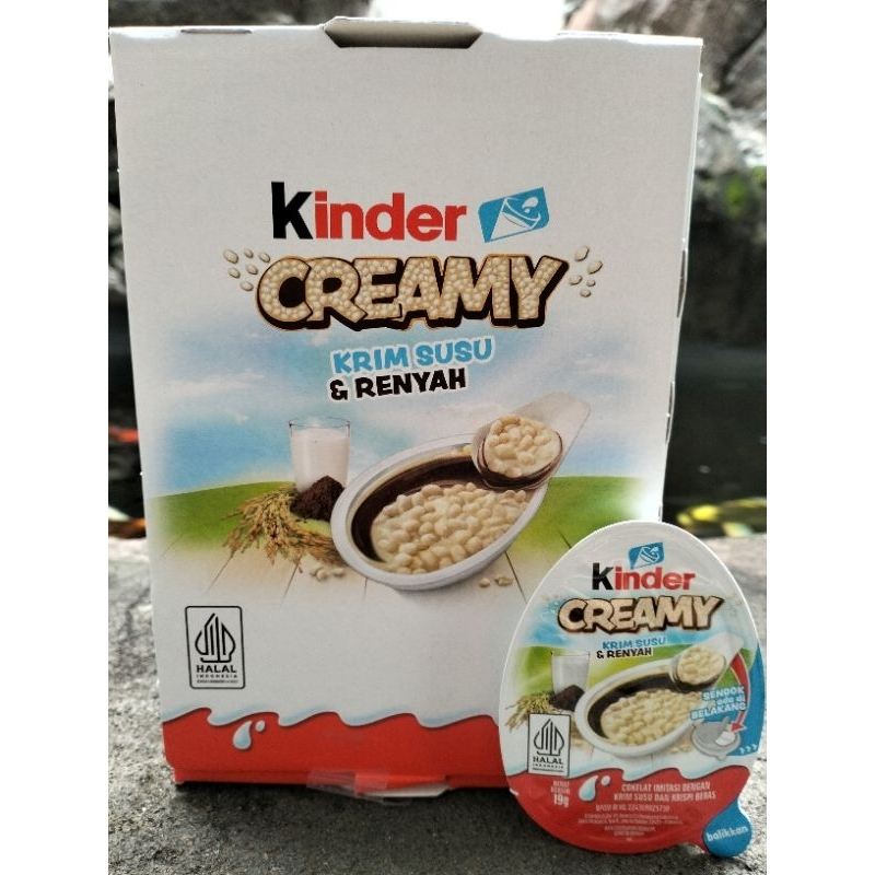 

Kinder Creamy T12 12x19gr