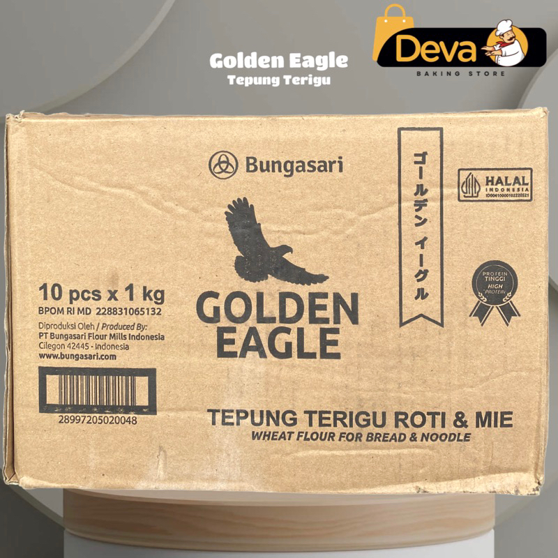 

Golden Eagle Tepung Terigu 10x1kg