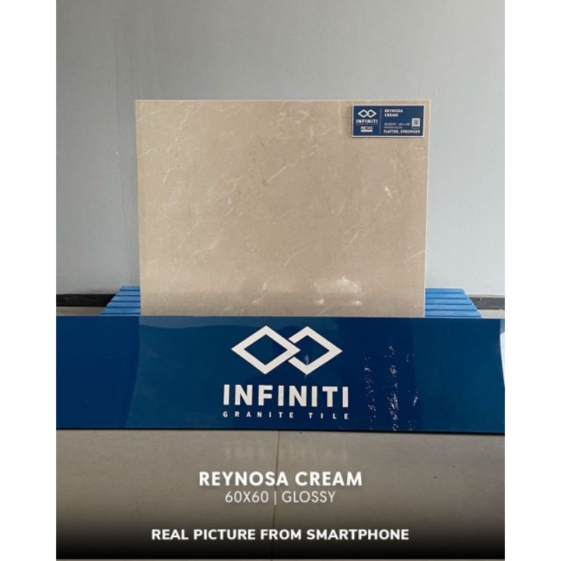 Granit Licin Infiniti Reynosa Cream Ukuran 6060