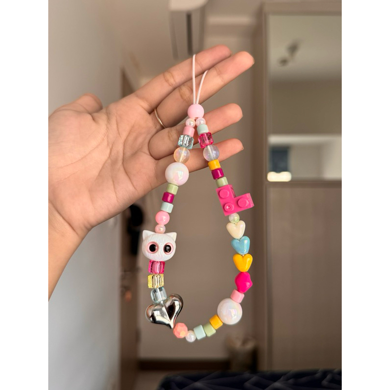 [LEGO CAT] PHONE STRAP / BEADS / TALI HP / CHARM PHONE