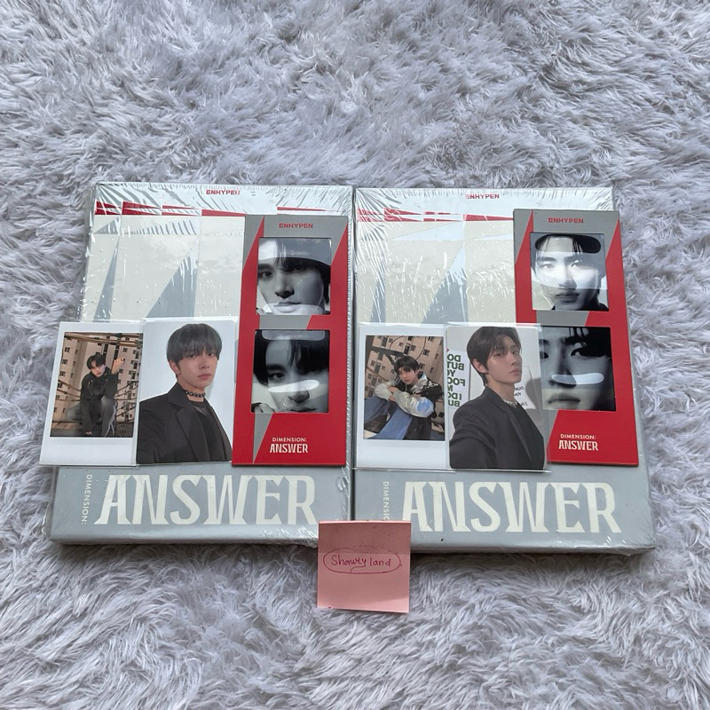UNSEALED READY ALBUM ENHYPEN DIMENSION ANSWER YET NO JAKE JUNGWON HEESEUNG SUNGHOON NIKI JAY | ALBUM