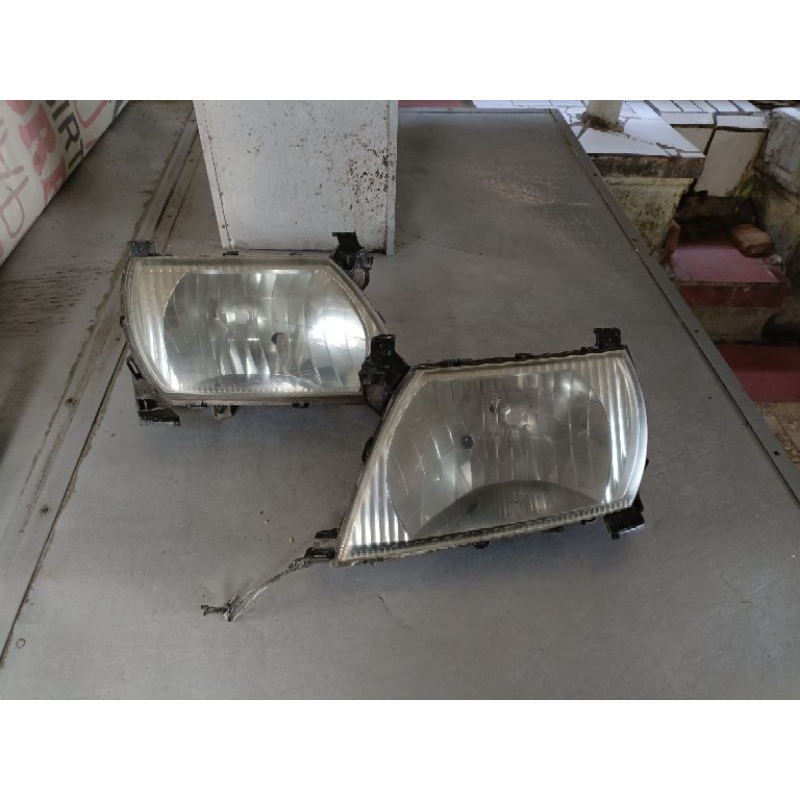 Headlamp Lampu Depan Kijang Kapsul LGX 2003 2004 Original Copotan Kiri Kanan