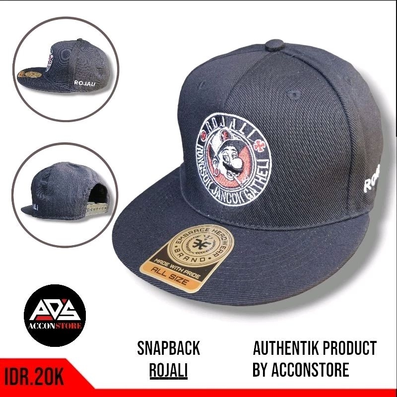 [COD] TOPI SNAPBACK ROJALI //TOPT HIPHOP ROJALI