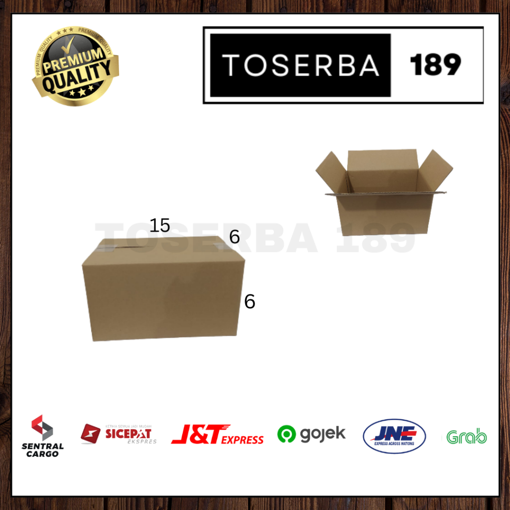 

Kotak kardus box packing uk 15x6x6 SHEET POLOS