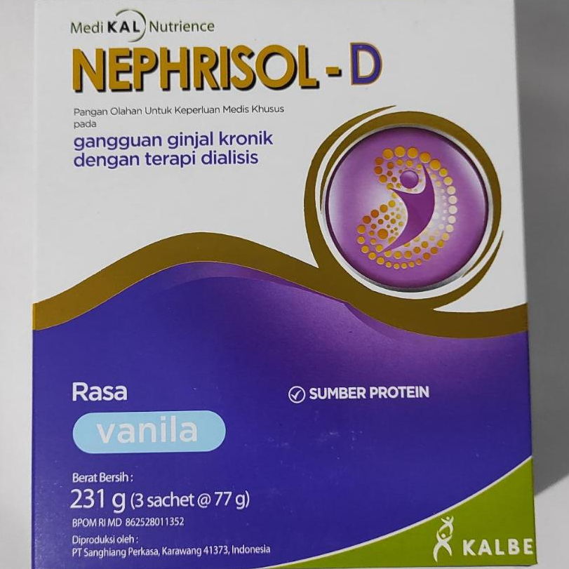 

Nephrisol-D Rasa Vanilla