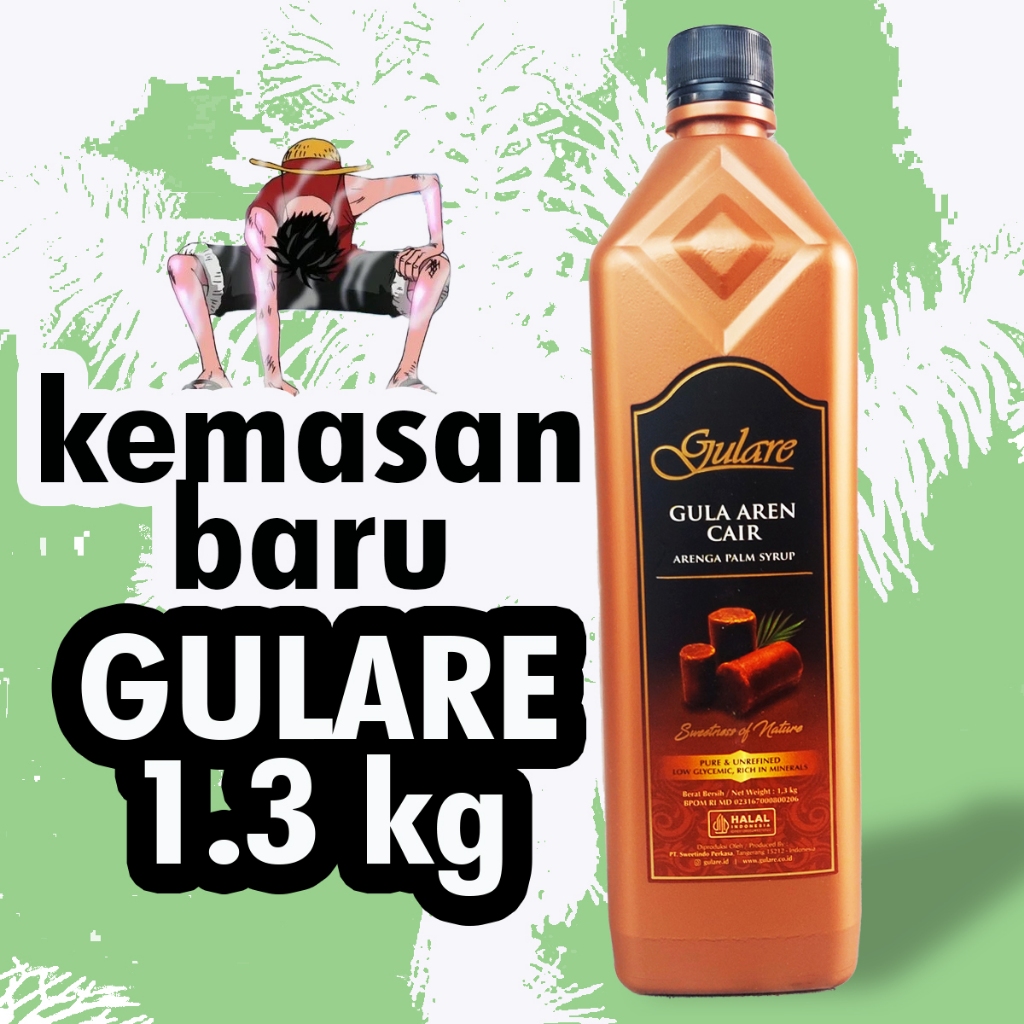 

Gula Aren Cair Murni / Brown Sugar / Palm Sugar Gulare BPOM Jakarta Barat
