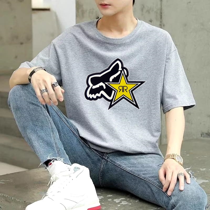 kaos Rockstar Lengan Pendek katun 20s Kaos Rockstar Unisex ATASAN ROCKSTAR UNISEX