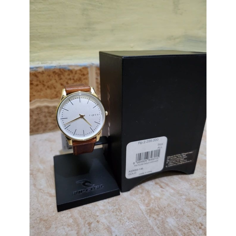 jam cewek flow gold Ripcurl original