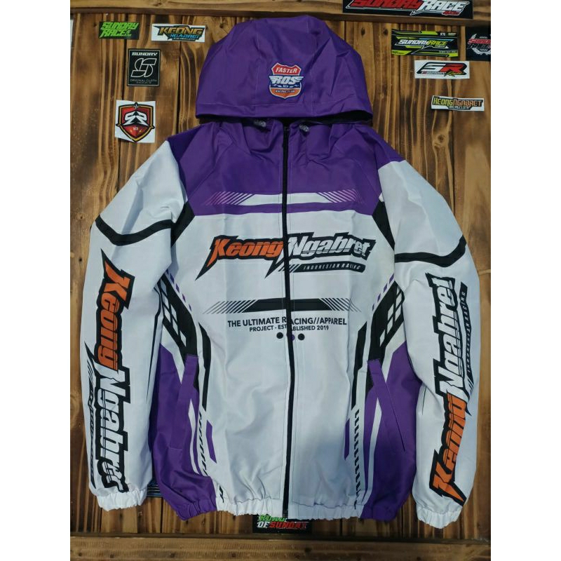 JAKET PARASUT KEONG NGABRET // JAKET RACING edisi terbaru
