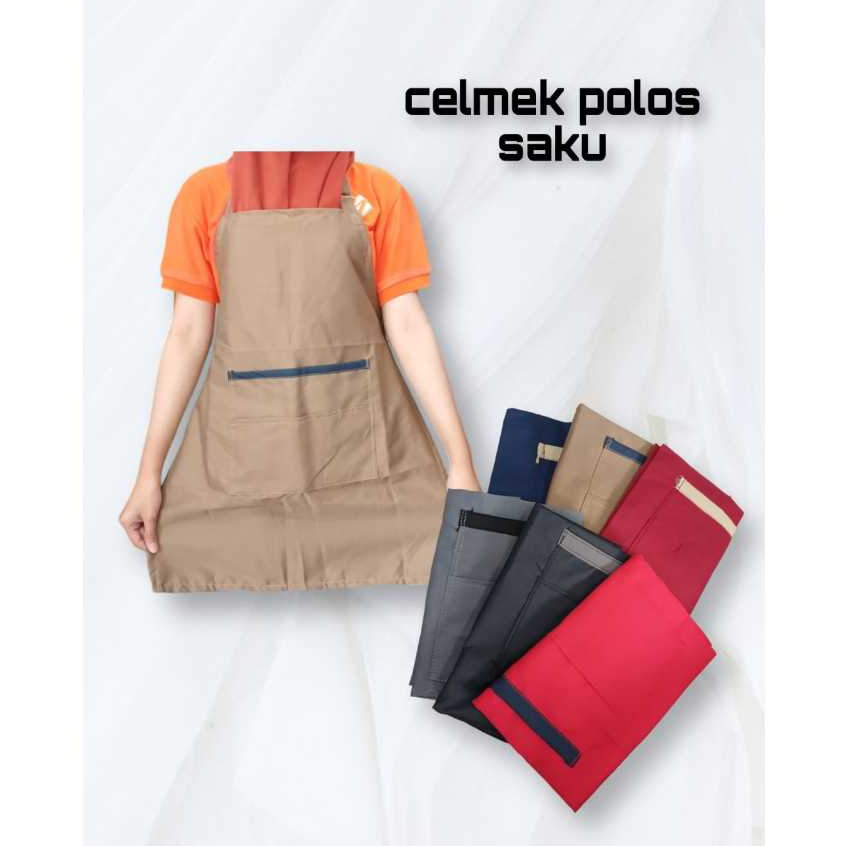 APRON / CELEMEK / APRON MASAK / APRON BARBER / APRON CHEF / APRON BARISTA