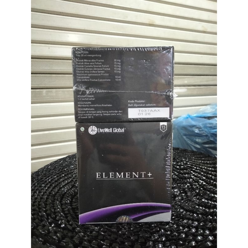 Element plus lwg isi 15 sachet