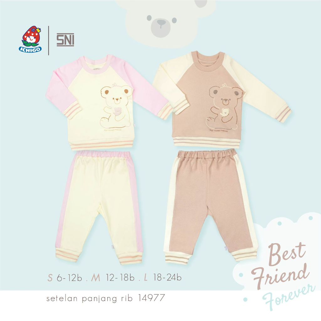Ichigo Setelan Panjang Rib (SML)
