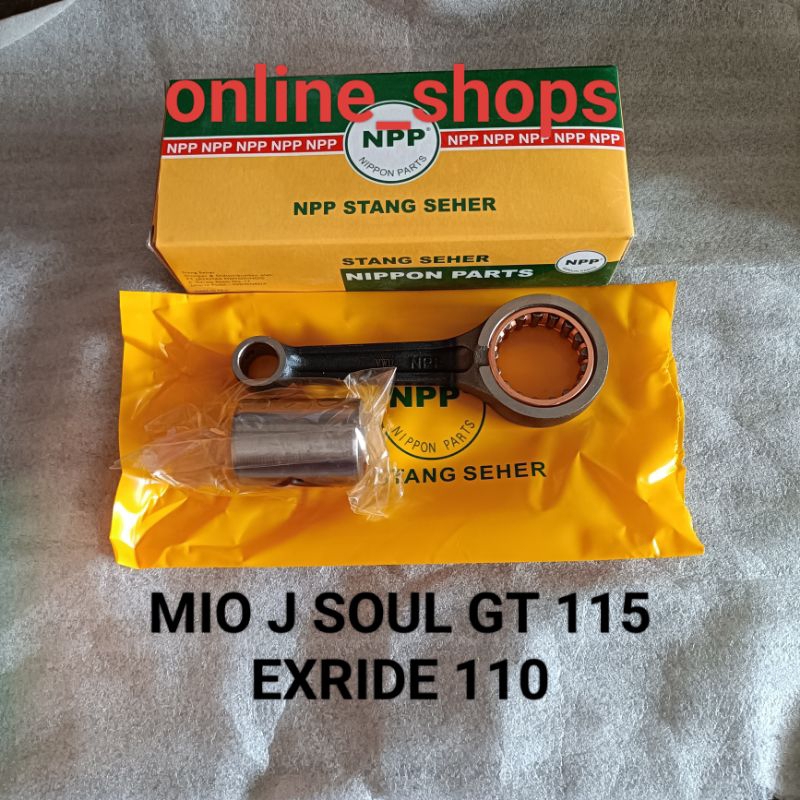 Tiang sokar stang seher conrod mio j soul gt 115 exride 110 NPP