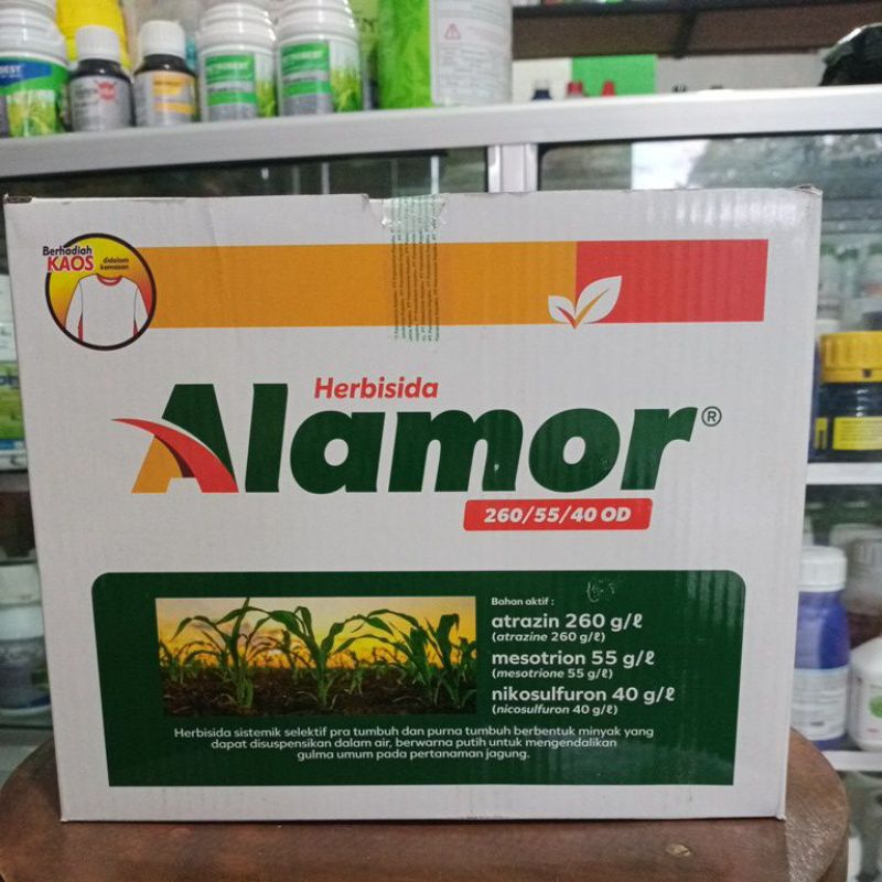 Herbisida Selektif ALAMOR 400ML Ba: Atrazin + Mesotrion + Nikosulfuron