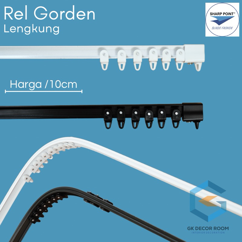 Rel Gorden Flexibel/ Rel gorden lengkung