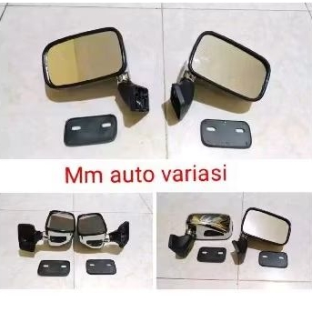 Spion Mobil QMI 5520 Universal Chrome Carry Kijang Super Kijang Grand Pick Up L300 Sedan Lama car